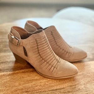 Franco Sarto Suede Booties
